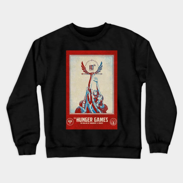 The Hunger Games - The Ballad of Songbirds & Snakes Crewneck Sweatshirt by SecretGem